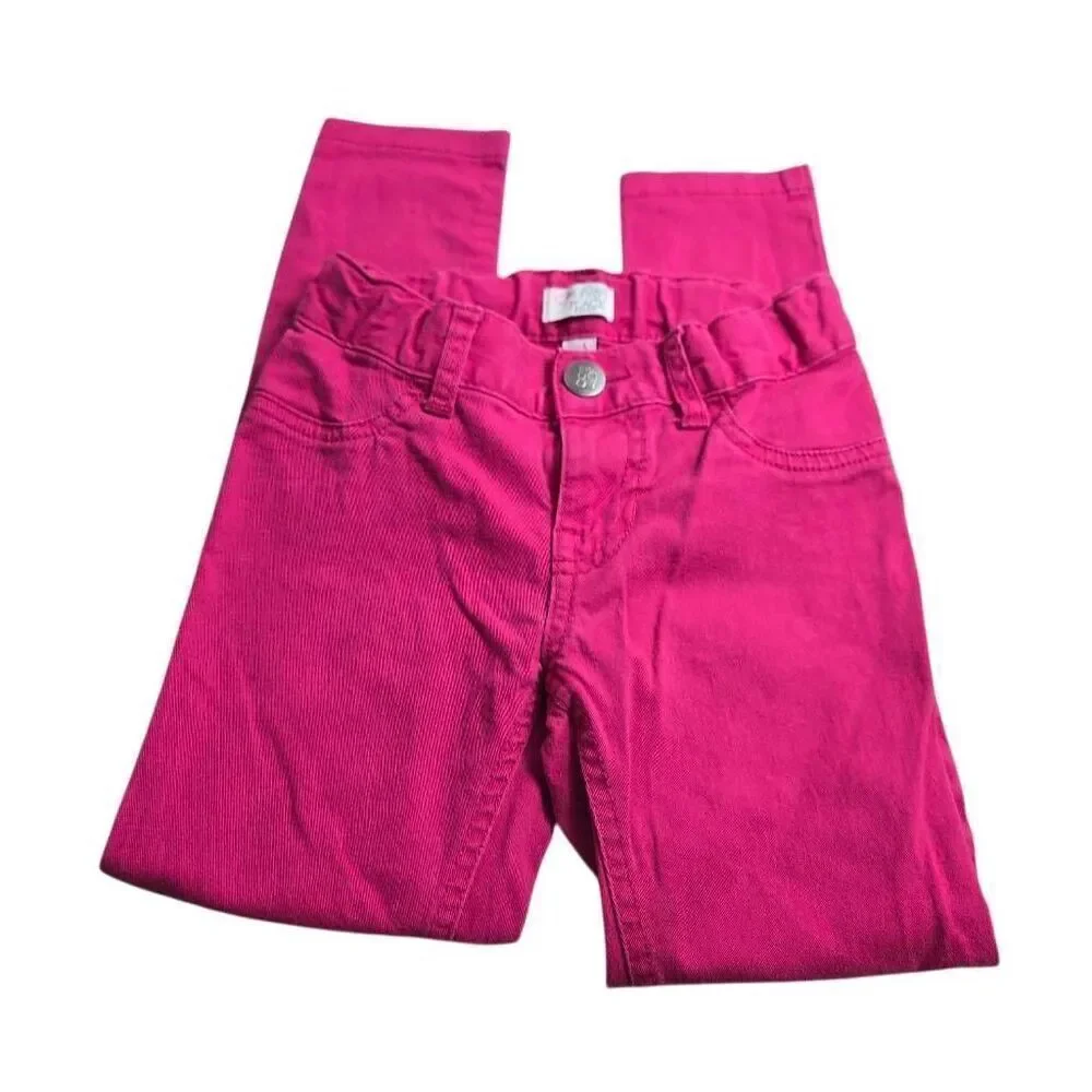 Children's Place pink jeans 6